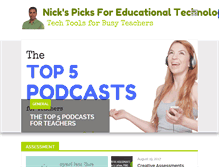 Tablet Screenshot of edtechpicks.org